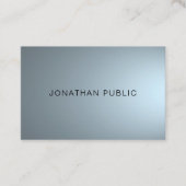 Elegant professioneel ontwerp Modern Plain Trendy Visitekaartje (Voorkant)