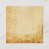  Elegant Professioneel Premium Dikke Luxe Vierkante Visitekaartje (Achterkant)