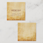  Elegant Professioneel Premium Dikke Luxe Vierkante Visitekaartje (Voorkant / Achterkant)