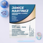 Elegant professioneel schoonmaken geïnspireerd flyer (Enkel)