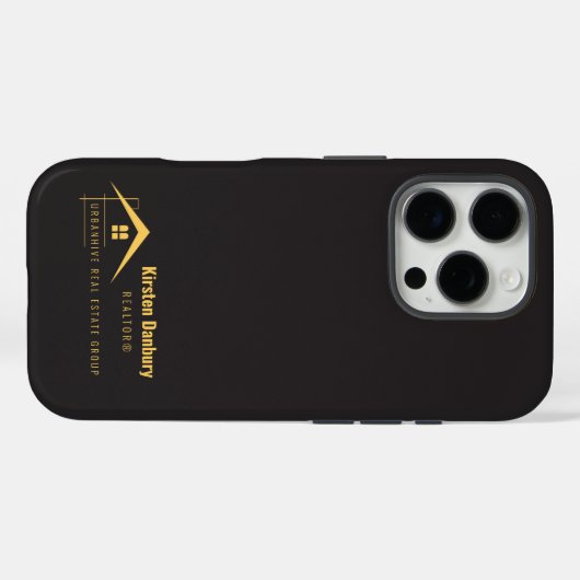 Elegant professioneel vastgoed Case-Mate iPhone case (Achterkant (horizontaal))