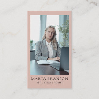 Elegant professioneel vastgoed visitekaartje
