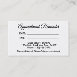 Elegant professioneel Visitekaartje met Logo