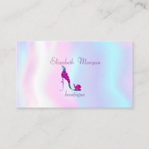 Elegant professionele Floral op hoge hoogte, holog Visitekaartje