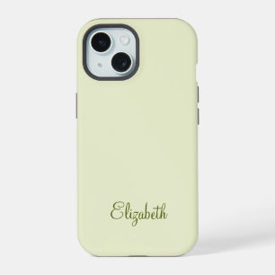 Elegant Professionele Monogram iPhone 15 Case