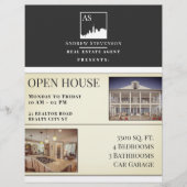 Elegant professionele skyline flyer (Voorkant)