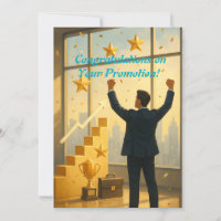 Elegant Promotie Gefeliciteerd Kaart