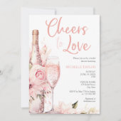 Elegant Proost op Love Boho Blush Pink Summer Kaart (Voorkant)