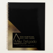 Elegant Property Manager Broker Home Business Planner (Voorkant)