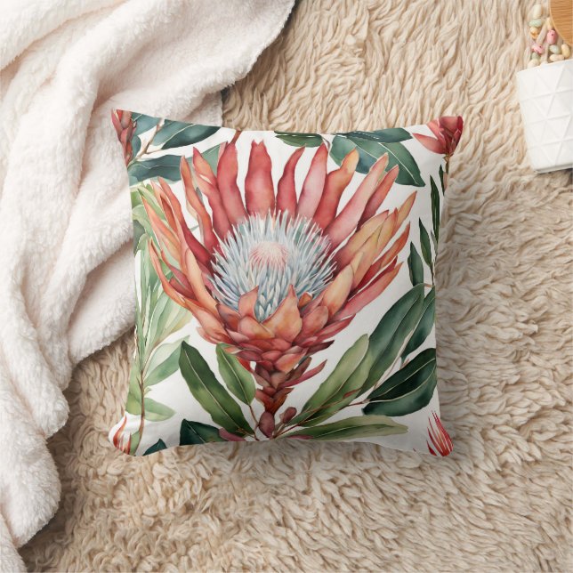 Elegant Protea accent kussen (Deken)