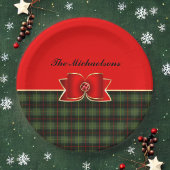 Elegant Pset en Jeweled Bow met naam Papieren Bordje