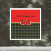 Elegant Pset en Jeweled Bow met naam Servet