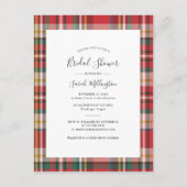 Elegant Pset Rustic Modern Vrijgezellenfeest Uitnodiging Briefkaart (Voorkant)