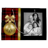 Elegant Pset w. FotoKerstmis Groot Cadeauzakje (Achterkant)