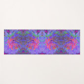 Elegant Psychedelic Decorative Dahlia Flower Yogamat (Voorkant (horizontaal))