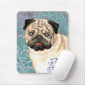 Elegant Pug Muismat (Met muis)