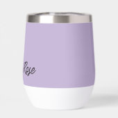 Elegant Purple Bridal Shower (Achterkant)