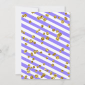 Elegant Purple Flowers Doctor Bedankt voor je kaar (Achterkant)