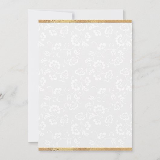 Elegant Purple Poinsettia Winter Sweet 16 Kaart (Achterkant)