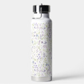 Elegant Purple Wildflower Waterfles (Rechts)