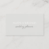 Elegant QR Code Card Social Media Business Card Visitekaartje (Voorkant)