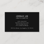 Elegant  QR Code Visitekaartje (Achterkant)