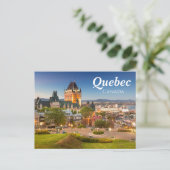 Elegant Quebec Canada Briefkaart (Staand voorkant)