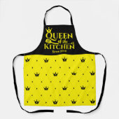 Elegant Queen Kroon Chique Patroon Schort (Voorkant)