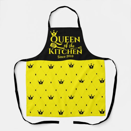 Elegant Queen Kroon Chique Patroon Schort (Voorkant)