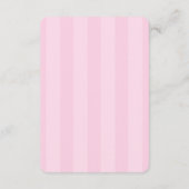 Elegant Quinceañera Bloemenboeket | PROGRAMMEREN Informatiekaartje (Achterkant)