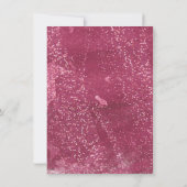 Elegant Quinceañera Glitter Sparkle Spain Kaart (Achterkant)