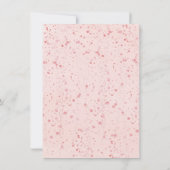 Elegant Quinceañera Glitter Sparkle Spain Kaart (Achterkant)