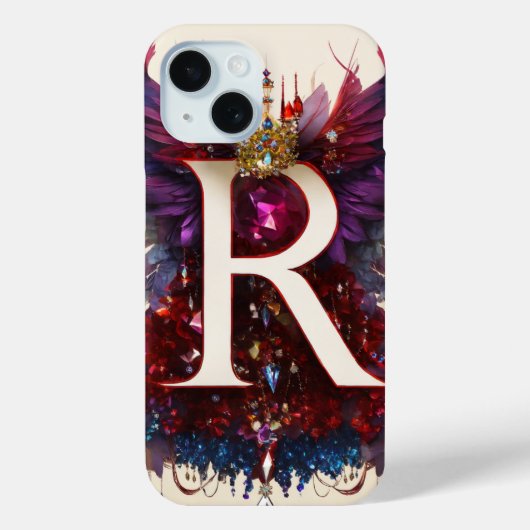 "Elegant R Logo Design - iPhone / iPad Case" Case-Mate iPhone Case (Achterkant)