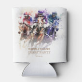 Elegant Race Paard Derby Party Ruitersport Blikjeskoeler (Achterkant)