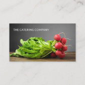 Elegant Radish Photo Personal Chef Catering Visitekaartje (Voorkant)