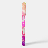 Elegant Rainbow Glam & Glitter Personalized  Case-Mate iPhone Case (Achterkant / Rechts)