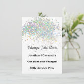 ELEGANT RAINBOW PASTEL SPOT VERANDERT DE DATUM (Staand voorkant)