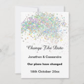 ELEGANT RAINBOW PASTEL SPOT VERANDERT DE DATUM (Voorkant)