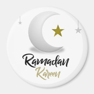 Elegant Ramadan Kareem Halve Maan Design Islamitis Magneet