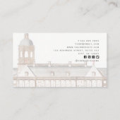 Elegant Real Estate Agent Visitekaartje (Achterkant)