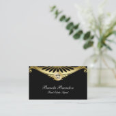 Elegant Realtor Visitekaartjes (Staand voorkant)