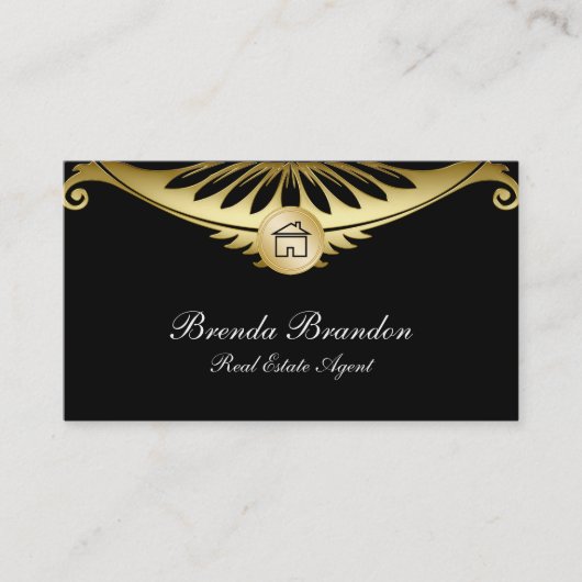 Elegant Realtor Visitekaartjes (Voorkant)
