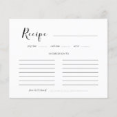 Elegant recept voor zwart-wit Vrijgezellenfeest (Voorkant)