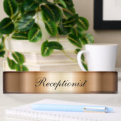 Elegant Receptionist Desk Name Bord Naambordje