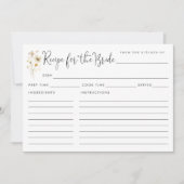 Elegant Recipe for the Bride Wildflower (Voorkant)