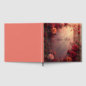 Elegant Red and Pink Wedding Roses Gastenboek (Volledig)