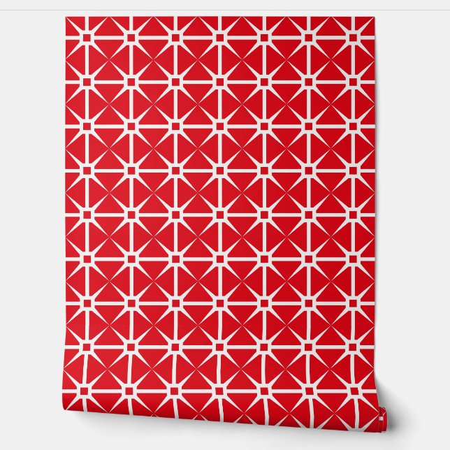 Elegant Red Behang (Afrollen)