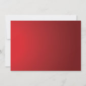 Elegant Red Berri kerst (Achterkant)