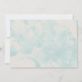 Elegant Red Bird Wedding Invitations Kaart (Achterkant)