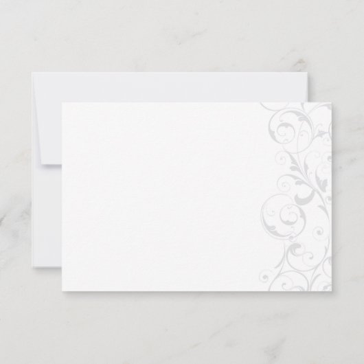 Elegant Red Black Masquerade Information Kaart (Achterkant)